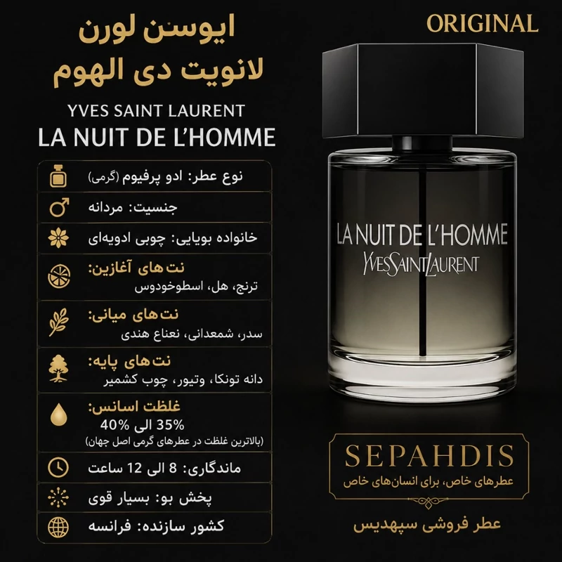 عطر ایوسن لورن لانویت دی الهوم (وارداتی مستقیم از فرانسه)