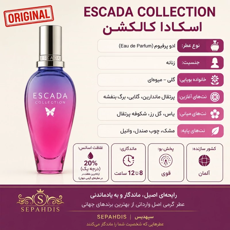 عطر اسکادا کالکشن (واردات مستقیم از آلمان)