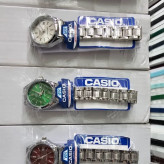ساعت مچی زنانه دخترانه کاسیو casio کیفیت عالی پرمیوم نقره ای