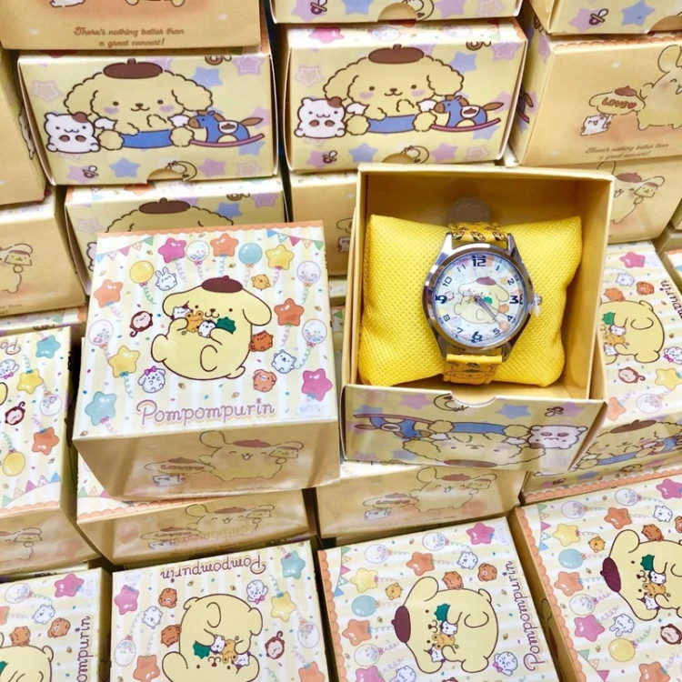ساعت مچی بچه گانه پوم پوم پورین pompompurin