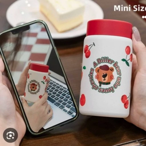 تراول ماگ خرسی گیلاس برند دیلر Diller