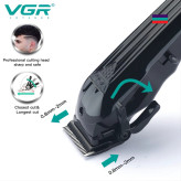 ماشین اصلاح حجم زن و ریش تراش vgr اصلی با گارانتی معتبر