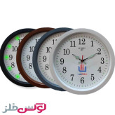 ساعت دیواری شب نما با رنگ بندی آرام گرد سایز 37