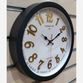 ساعت دیواری بی صدا آرام گرد سایز 37 کد 4