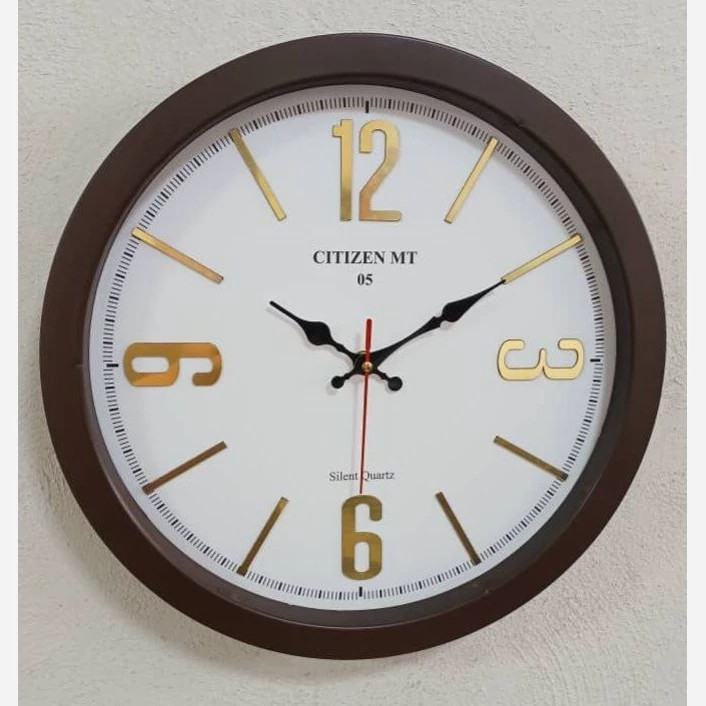 ساعت دیواری بی صدا با رنگ بندی سایز 37 کد 5