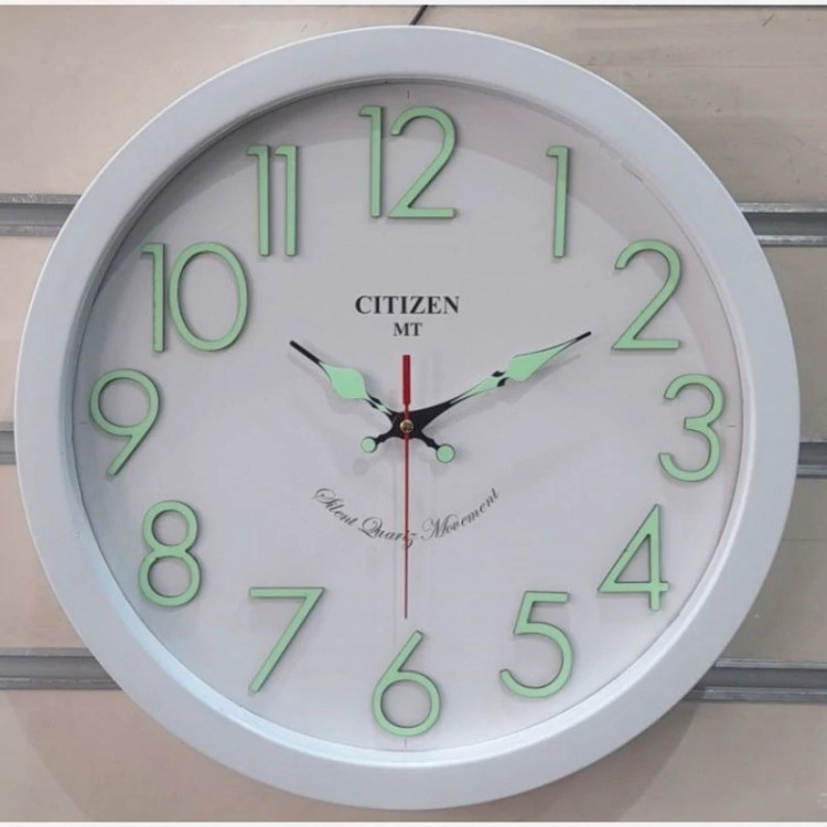 ساعت دیواری شب نما فول بدون صدا سایز 37 کد 12