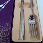 قاشق و چنگال یونیک(6 عدد قاشق و 6 عدد چنگال)مدل دسته را در گفتگو انتخاب کنید
