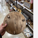 شیرینی خوری دو طبقه چوبی مهره دار