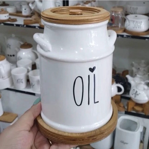 بانکه سرامیکی رب و روغن یک عدد (اسم روش رو انتخاب کنید رب یا روغن )