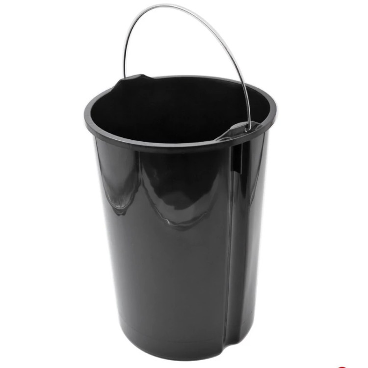 سطل زباله استیل 12 لیتر با آرام بند یونیک UN-4420