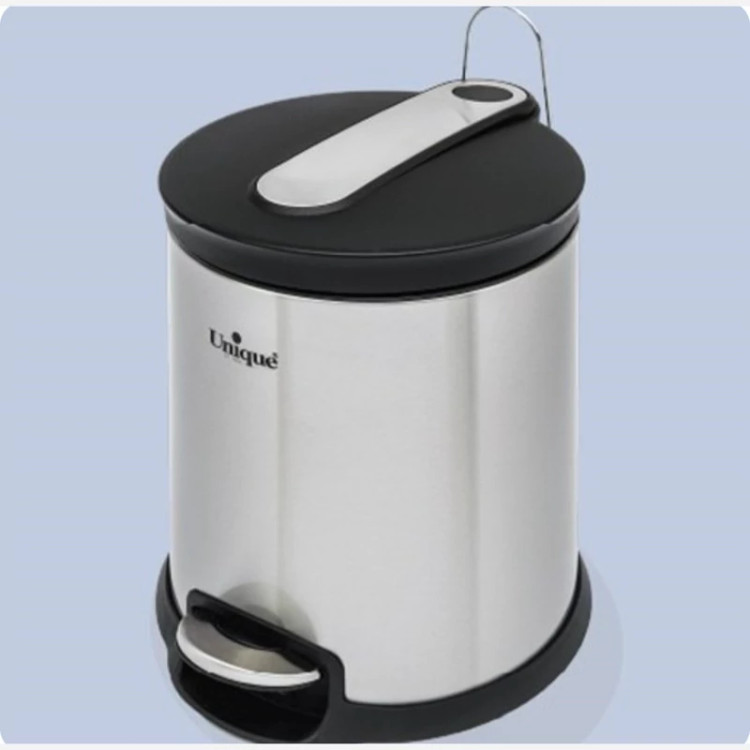 سطل زباله استیل یونیک مدل 2450 سایز14 لیتری