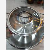 قابلمه استیل کف چدن کی اس تی سایز 32 اورجینال