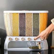 جا حبوبات خارجی 6خونه مدل دکمه دار