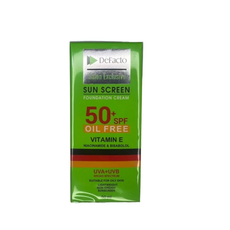کرم ضد آفتاب دیفکتو SPF 50 (رنگی جدید) شماره 03 پوست چرب