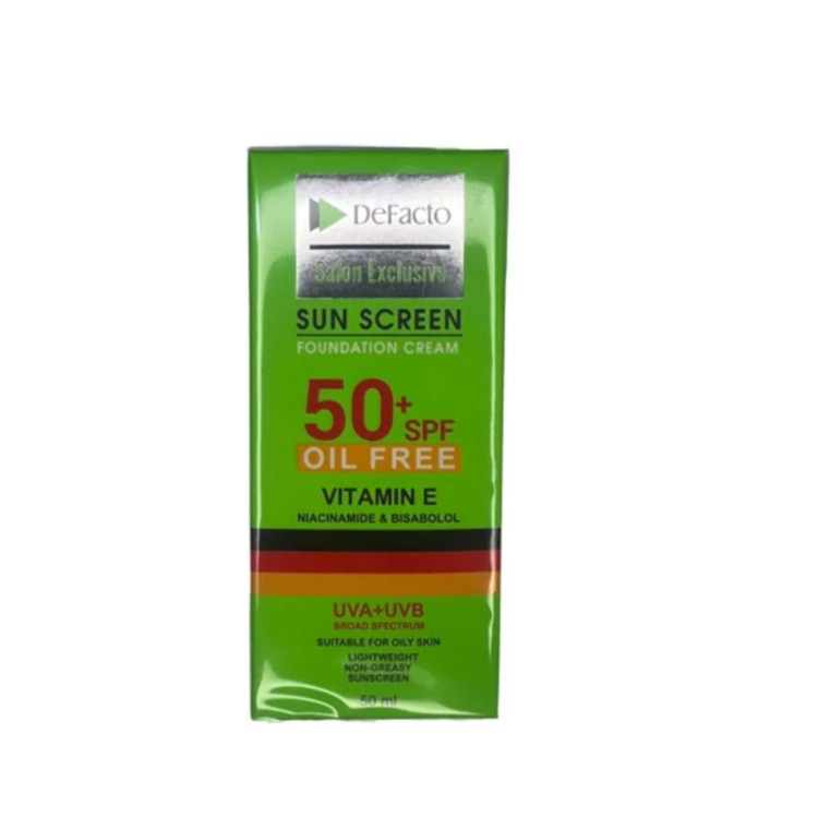 کرم ضد آفتاب دیفکتو SPF 50 (رنگی جدید) شماره 03 پوست چرب