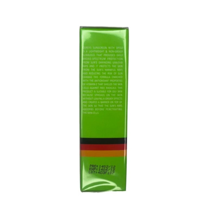 کرم ضد آفتاب دیفکتو SPF 50 (رنگی جدید) شماره 03 پوست چرب