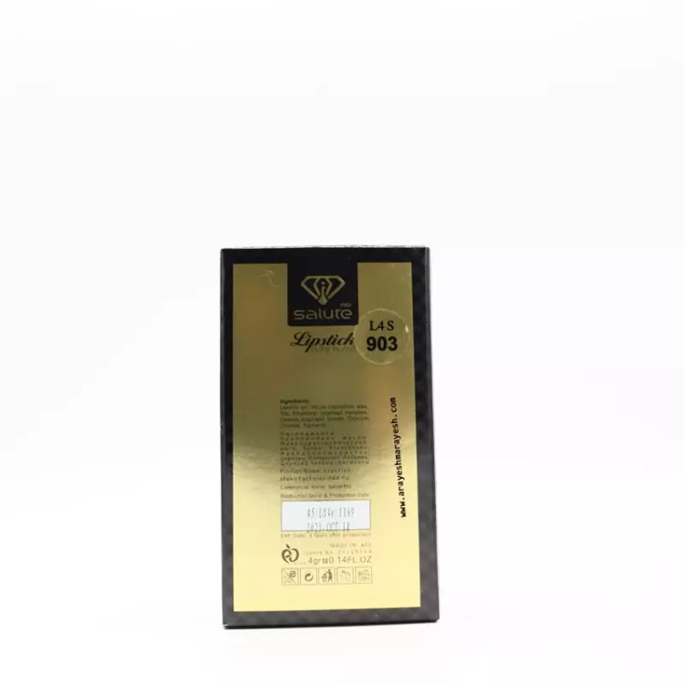 رژ لب جامد آیینه دار سالوته شماره 908 حجم 6 میلی لیتر