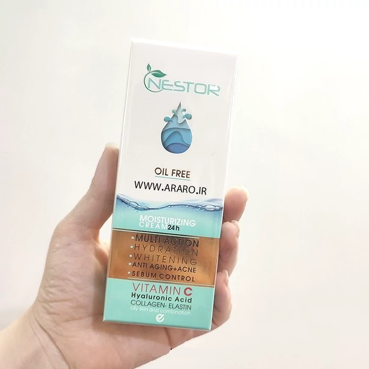 کرم آبرسان نستور مدل oil free حجم 50 میلی لیتر