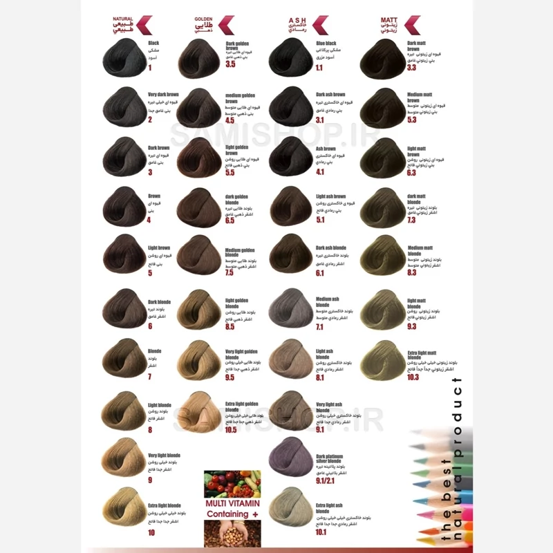 رنگ مو نیترو سری Keratine شماره 7.31 حجم 100 میلی لیتر رنگ بلوند بژ متوسط