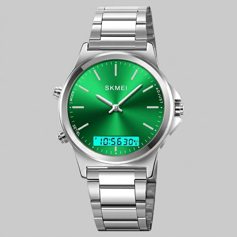 ساعت مچی عقربه‌ای کوارتز مردانه اسکمی مدل 2120-953si-G