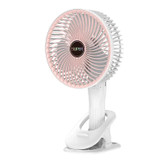 پنکه شارژی مدل Circulation Clamp Fan ظرفیت 1200 میلی آمپر ساعت