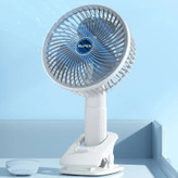 پنکه شارژی مدل Circulation Clamp Fan ظرفیت 1200 میلی آمپر ساعت