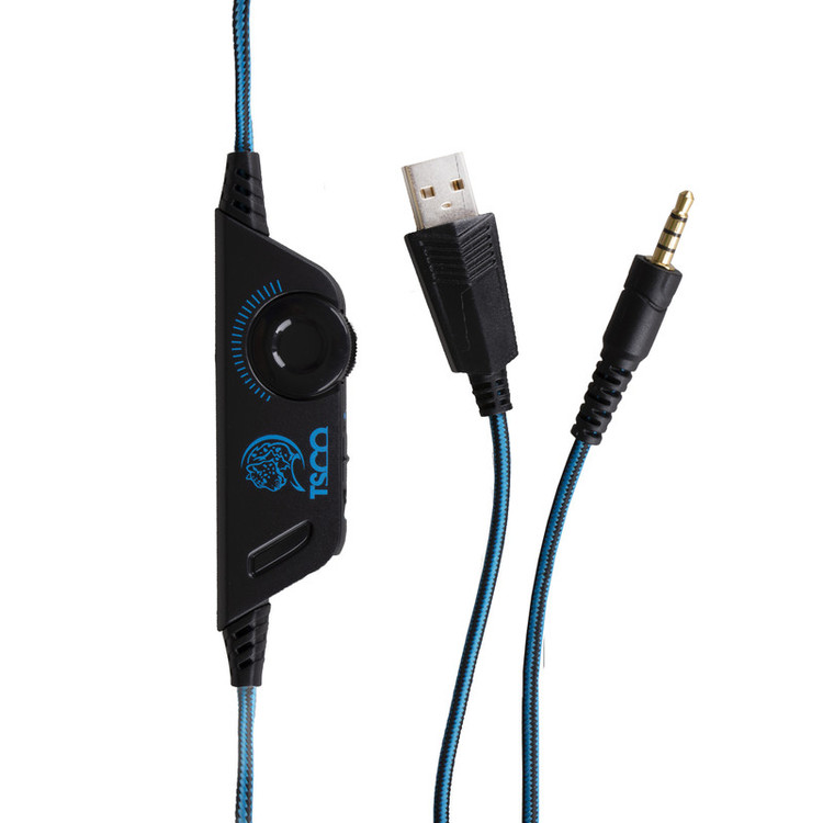هدست گیمینگ تسکو مدل TH 5153 بدون قابلیت نویز کنسلینگ، درگاه USB، دارای میکروفون قابل چرخش با حساسیت -42 دسیبل