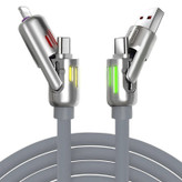 کابل تبدیل USB/USB-C به لایتنینگ/USB-C تسکو مدل GCA 60 W طول 2 متر