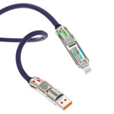 کابل تبدیل USB/USB-C به لایتنینگ/USB-C تسکو مدل GCA 60 W طول 2 متر