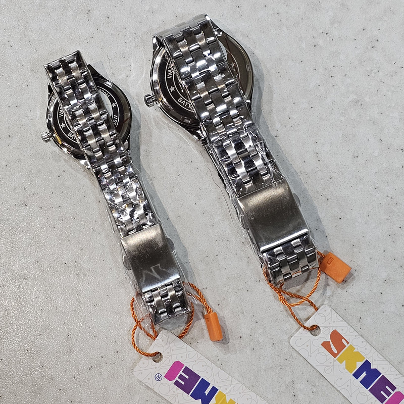 ست ساعت مچی عقربه ای اسکمی مدل 9071 black کد 01