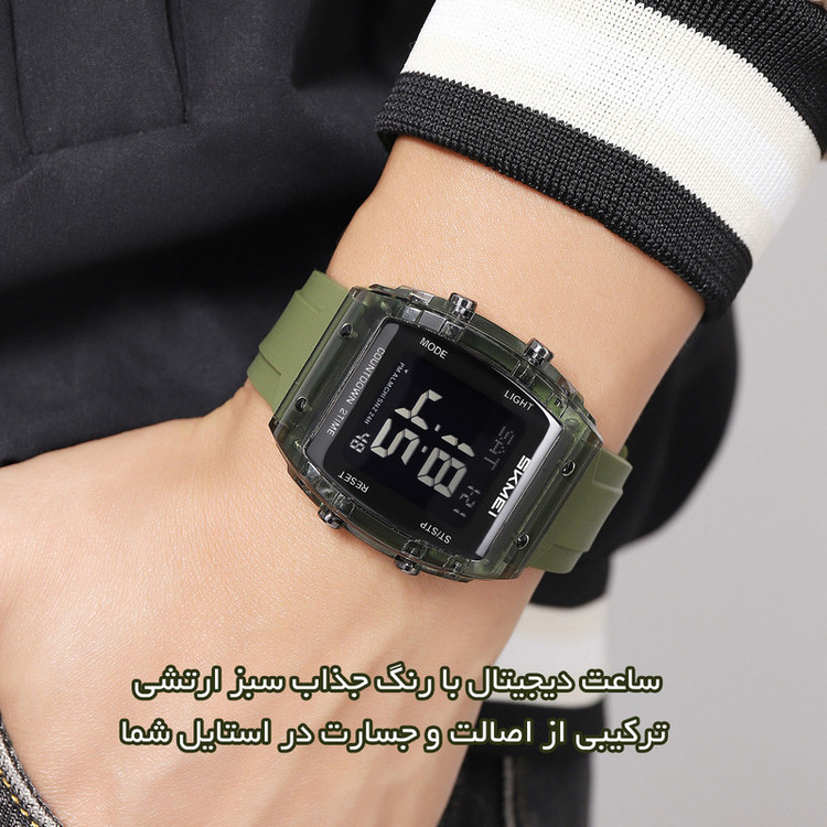 ساعت مچی دیجیتال مردانه اسکمی مدل 2409 AG