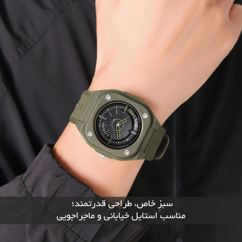 ساعت مچی عقربهای کوارتز مردانه اسکمی مدل 2329 AG