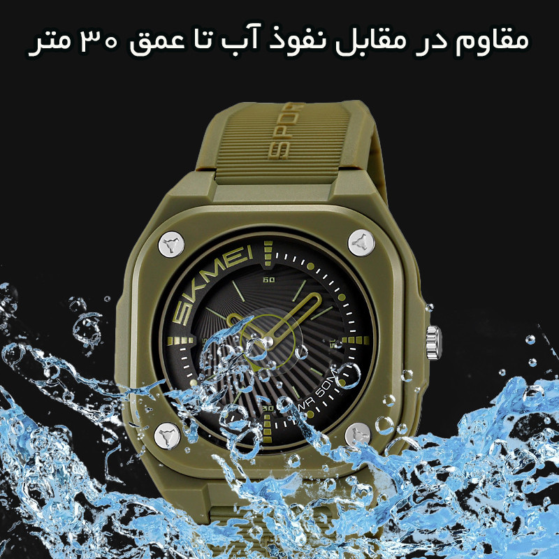 ساعت مچی عقربهای کوارتز مردانه اسکمی مدل 2329 AG