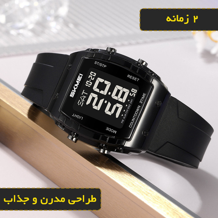 ساعت مچی دیجیتال مردانه اسکمی مدل 2409 BK