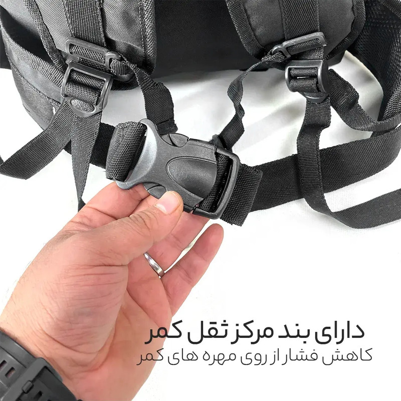 کوله پشتی سفری 60 لیتری مایسا مدل Adventure-My3381