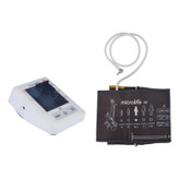 فشارسنج بازویی دیجیتال مایکرولایف مدل BP-B3 با حافظه ذخیره نتایج، مناسب بازو 22 تا 42 سانتیمتر، منبع تغذیه باتری و همراه با کیف نگهدارنده و کاف