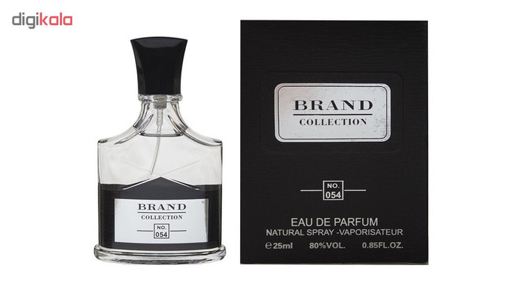 عطر جیبی مردانه برند کالکشن مدل 054 creed aventus حجم 25 میلی لیتر