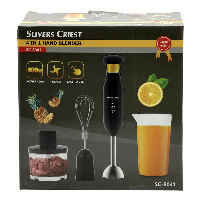 گوشت کوب برقی چندکاره 400 وات سیلور کرست مدل SC-8041