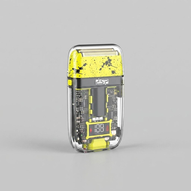 ماشین اصلاح موی صورت دی اس پی مدل 60125 با تیغه استیل ضد زنگ، فویلی، قابل استفاده به صورت خشک و مرطوب، منبع انرژی باتری