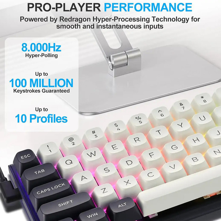 کیبورد گیمینگ ردراگون مدل K712 RGB-M