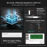 کیبورد گیمینگ ردراگون مدل GHOSTBLADE K735