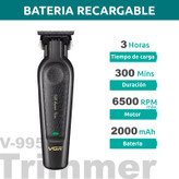 ماشین اصلاح موی سر و صورت شارژی وی جی ار مدل V-197 & 995 مجموعه 2 عددی