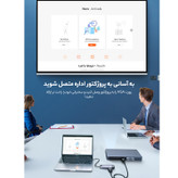 هاب 10 پورت USB-C مک دودو مدل HU-742
