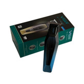 ماشین اصلاح موی سر و صورت وی جی ار مدل V-253 با تیغه استیل ضد زنگ، طراحی ارگونومیک، نمایش وضعیت باتری، باتری لیتیوم یون با ظرفیت 600 میلیآمپر ساعت و شارژ با کابل