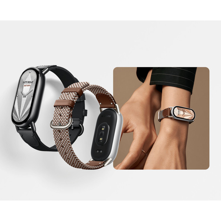 مچ بند هوشمند 46 میلیمتری شیائومی مدل Band 10 با بند سیلیکونی