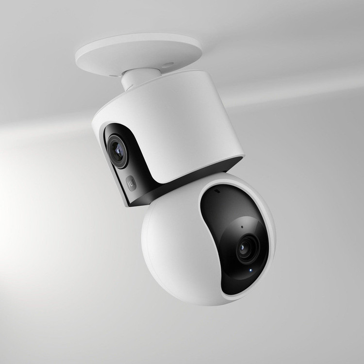 دوربین مداربسته تحت شبکه بیسیم شیائومی مدل C300 Dual MJSXJ22CM با لنز 3 مگاپیکسل، رزولوشن 1296×2304 پیکسل، پشتیبانی از کارت حافظه 16 تا 256 گیگ و اتصال Wi-Fi و بلوتوث