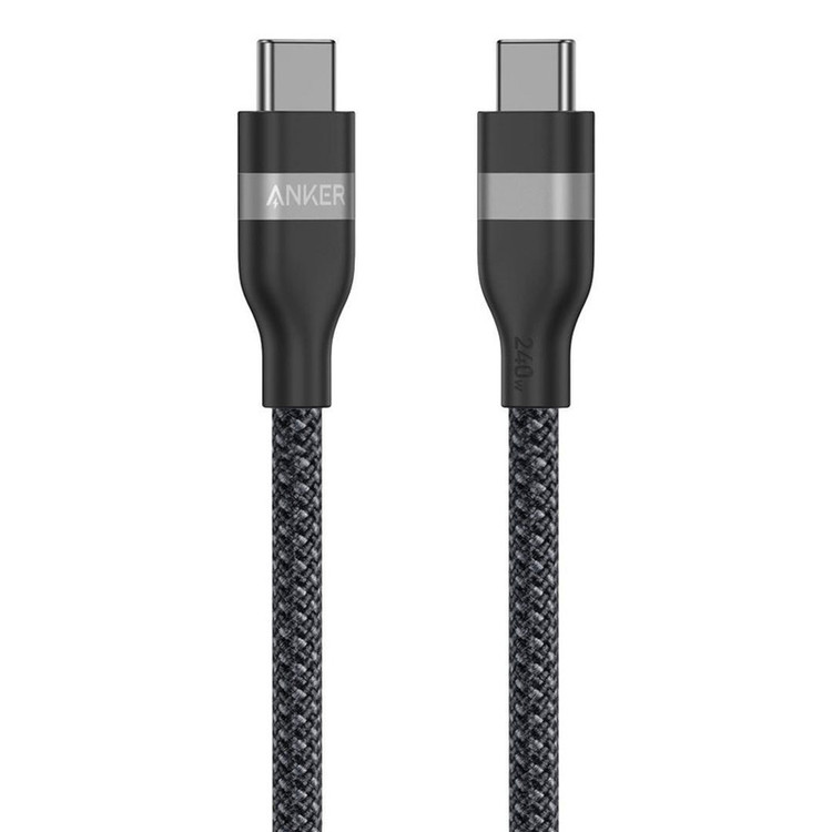 کابل تبدیل USB-C به USB-C انکر مدل A82E2 طول 0.9 متر با توان 240 وات