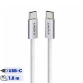 کابل تبدیل USB-C به USB-C انکر مدل Zolo A8060 طول 1.8 متر با توان 240 وات