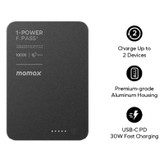 پاوربانک بیسیم 30 وات مومکس مدل IP158 ظرفیت 10000 میلیآمپرساعت