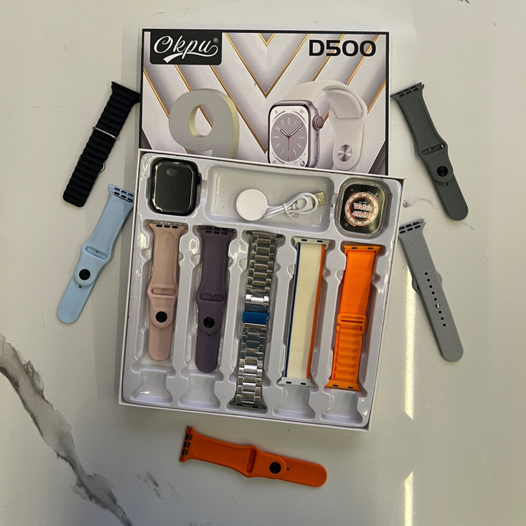 ساعت هوشمند D500با 10بند اضافه